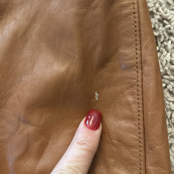 Vintage West Bay sport leathers pencil skirt - Picture 10 of 11